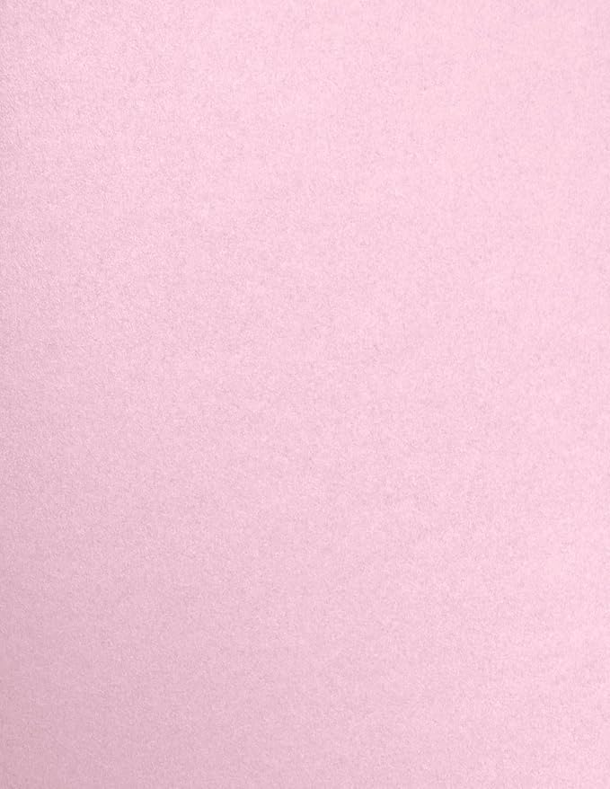 LUXPaper 8.5" x 11" Paper | Letter Size | Rose Quartz Metallic | 80lb. Text | by LUXPaper
