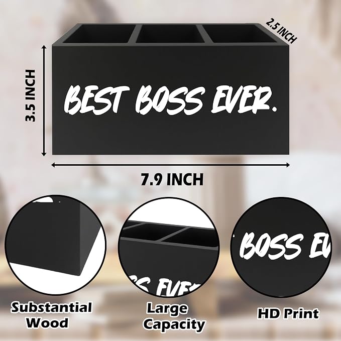 QZQE Boss Gifts Pen Pencil Holder Organizer - Image 7