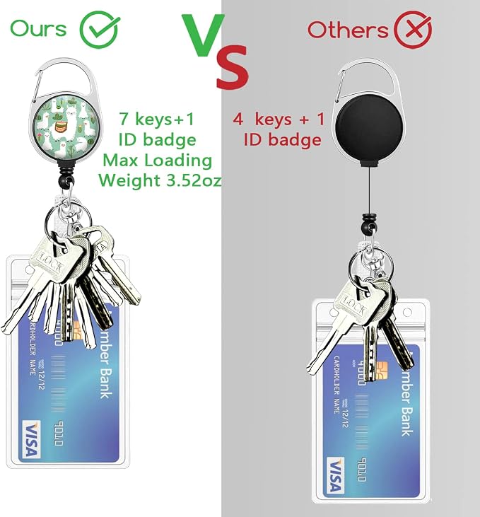 Cute Alpaca&Cactus Lanyards Detachable - Image 5