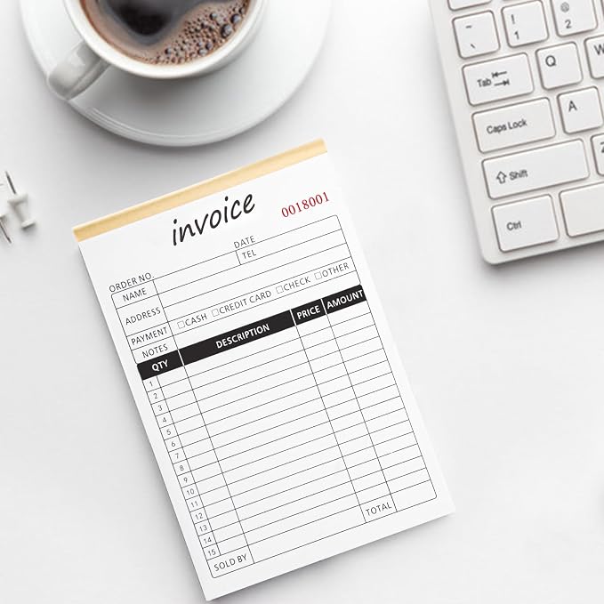 Homvle Invoice Receipt Book - Image 6