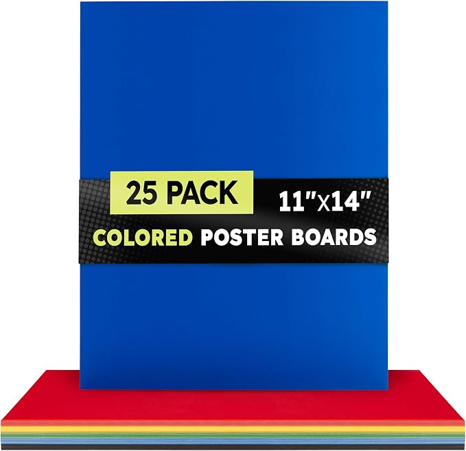 Hygloss Medium Colored Poster Board 11x14 - Image 7