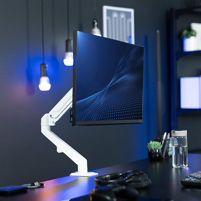 VIVO Heavy Duty Single Monitor Tension Arm - Image 2