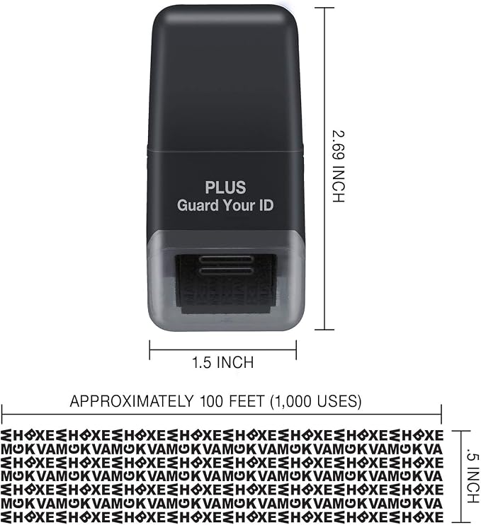 Guard Your ID Identity Protection Stamp Roller - Image 4
