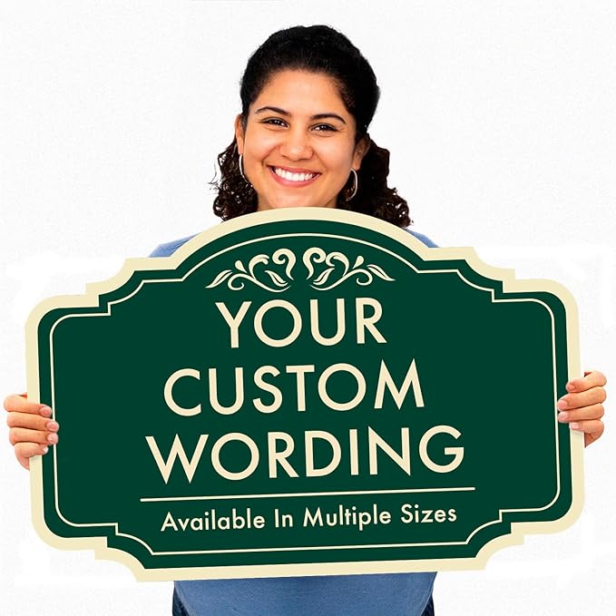 Custom Decorative Outdoor Metal Sign - Image 8