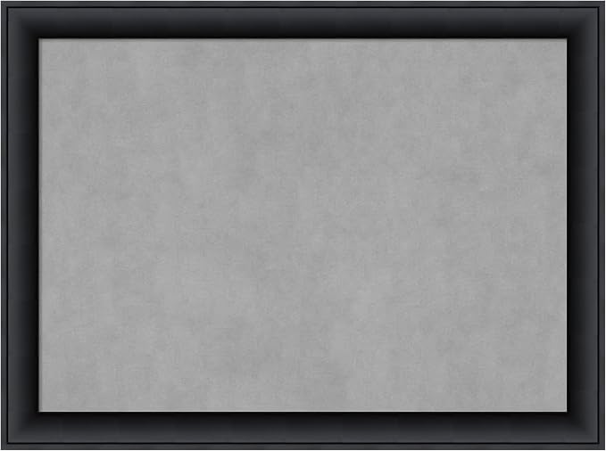 Amanti Art Black Framed Magnetic Board 23x31 Medium Vision Board by AmantiArt