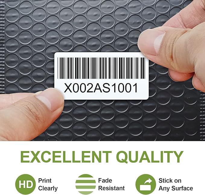 2" x 1" Direct Thermal Label, Paper - Image 8