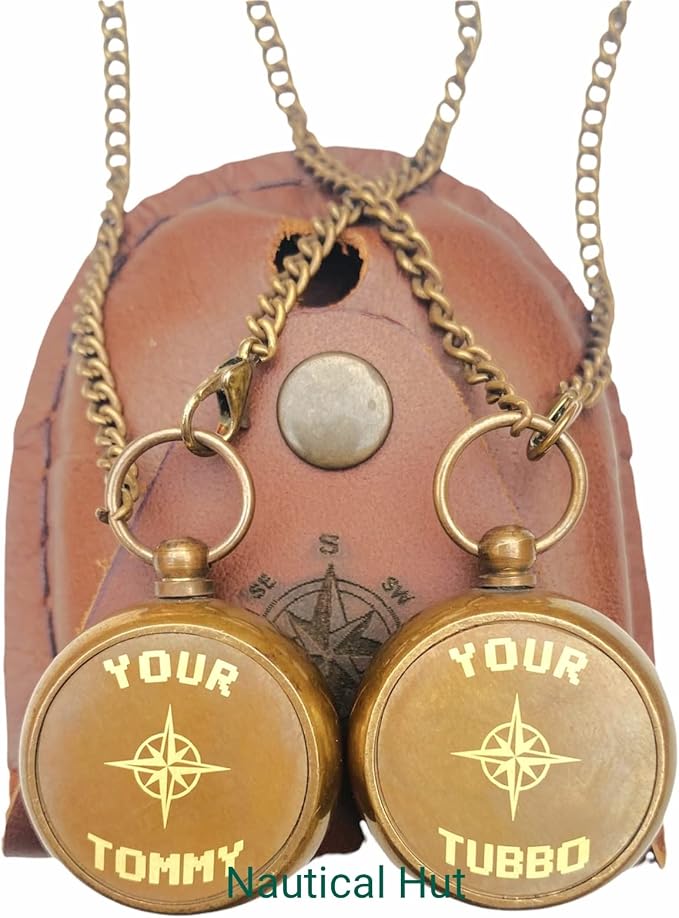 Brass Compass Personalized – Waterproof Pocket Compass - Image 4