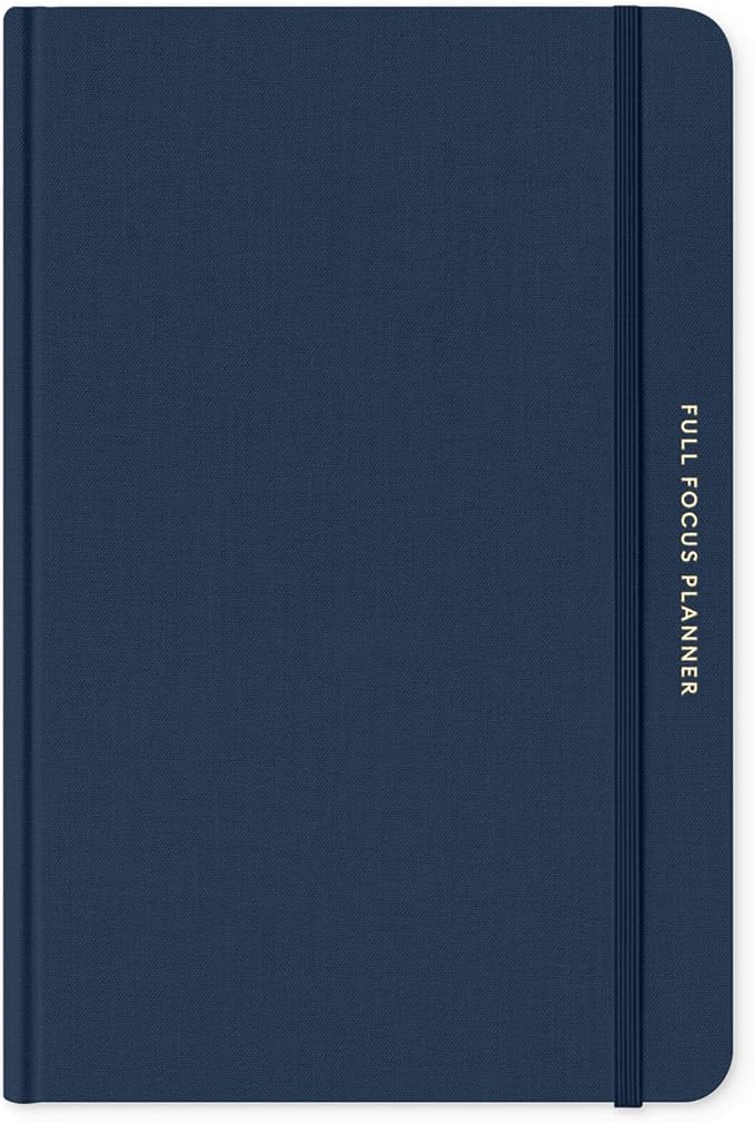 Full Focus Navy Linen Planner by Michael Hyatt by FullFocusPlanner