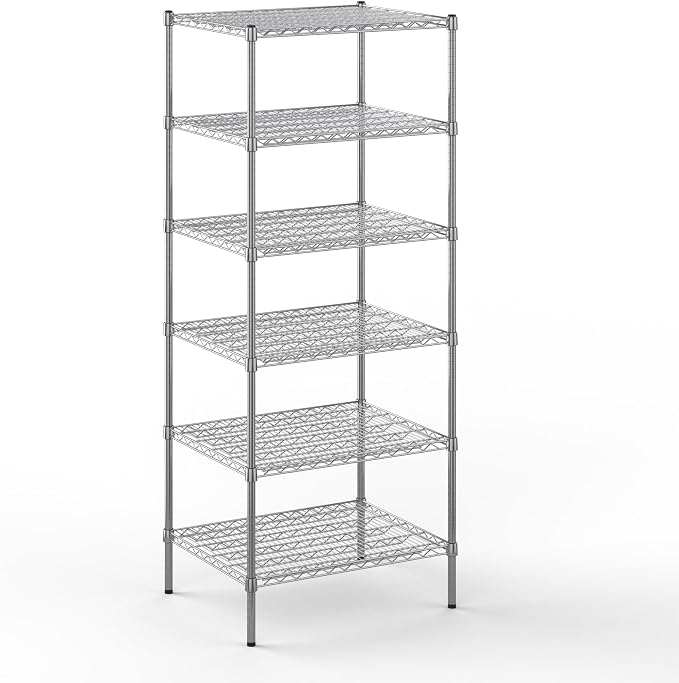 Regal Altair 24" Deep x 30" Wide x 74" Height Wire Shelving Kit | 6-Tier | NSF by Regal+Altair