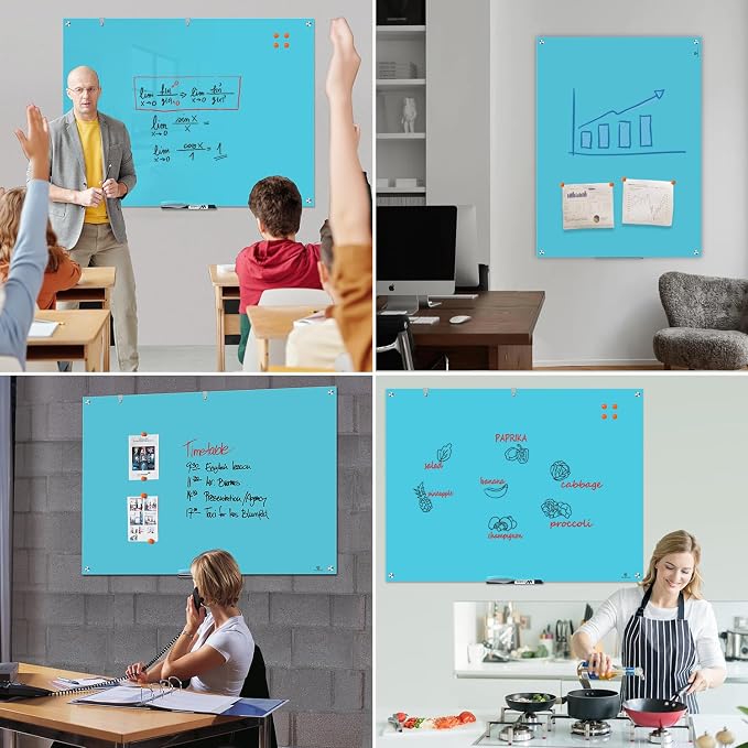 TSJ OFFICE Glass Dry-Erase Board - Image 6