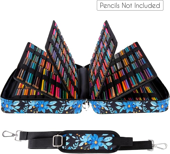 YOUSHARES Big Capacity Colored Pencil Case - Image 3