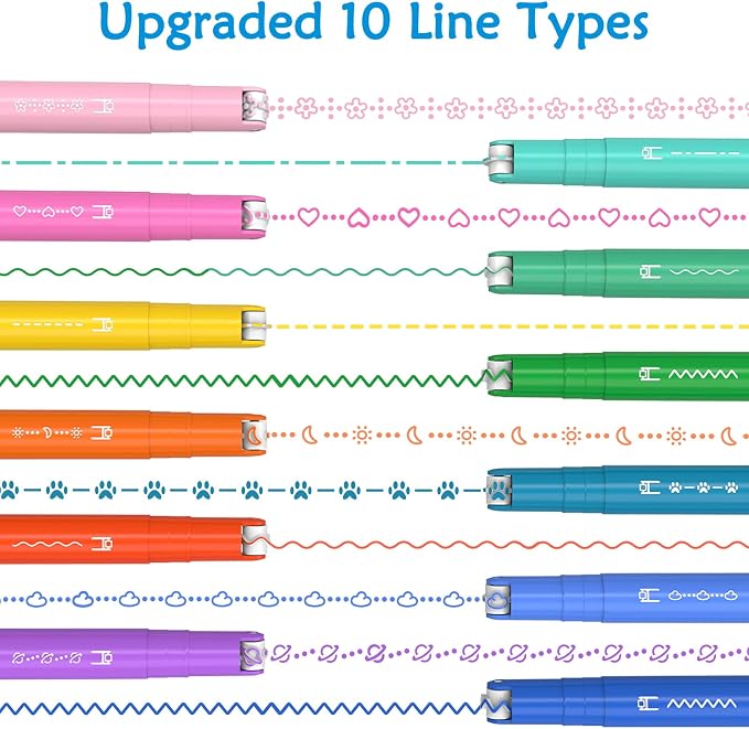 AECHY 12Pcs Dual Tip Markers Pens - Image 2