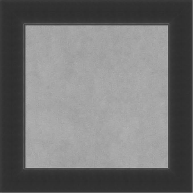 Amanti Art Black Framed Magnetic Board 21x21 Small Vision Board by AmantiArt