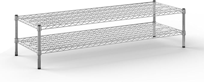 Regal Altair 21" Deep x 60" Wide x 14" Height Wire Shelving Kit | 2-Tier | NSF by Regal+Altair