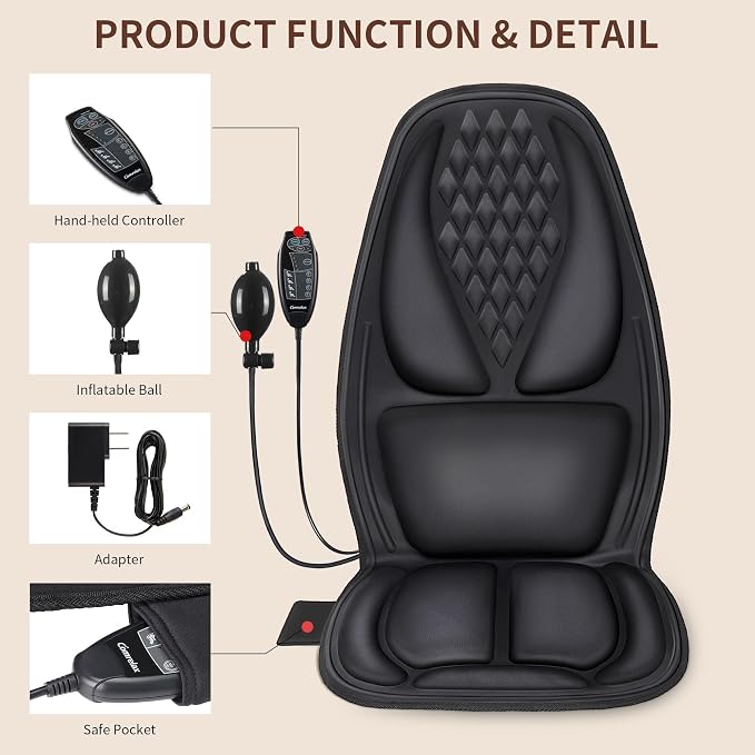 comrelax Back Massager for Chair - Image 7