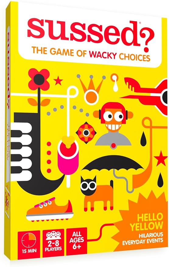 SUSSED The Wacky ‘What Would You Do?’ Social Card Game by SUSSED