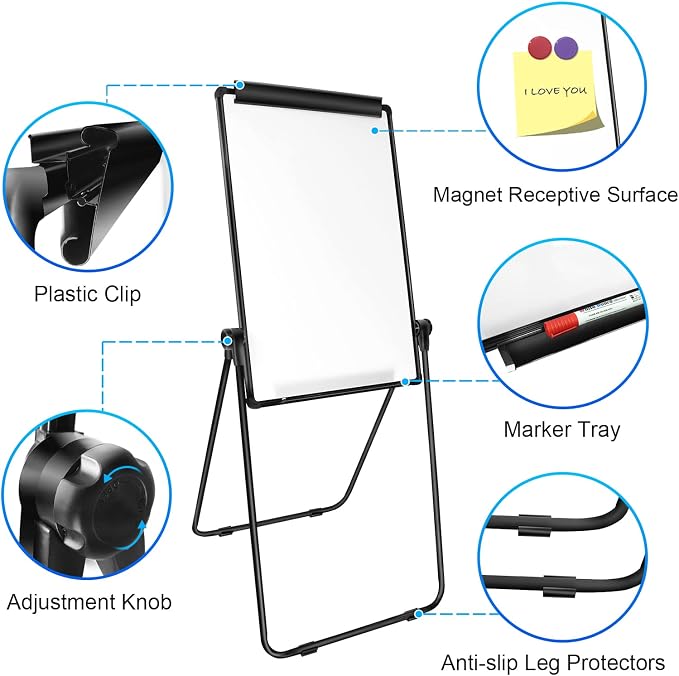 White Board Easel Office Portable Dry Erase Boards - Image 4
