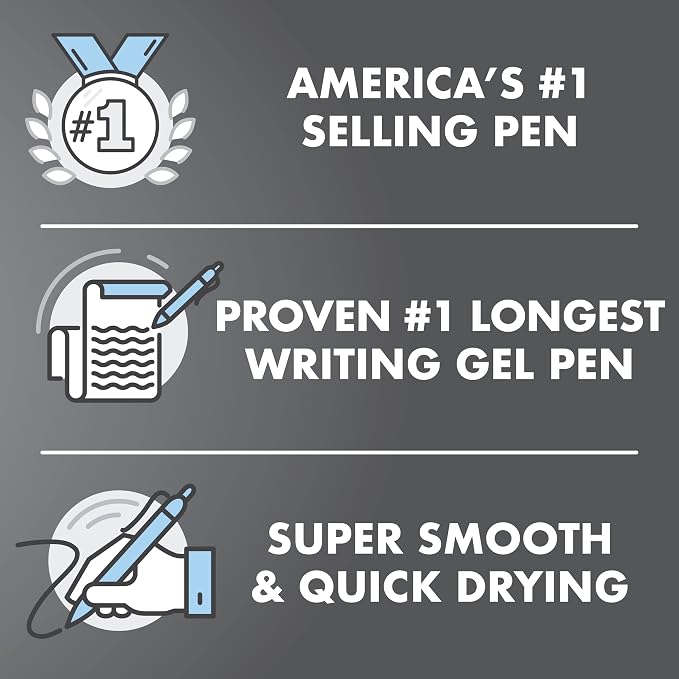 Pilot, G2 Edge Premium Gel Roller Pens, Fine Point 0.7 mm, Gel Pens Black Ink - Image 3