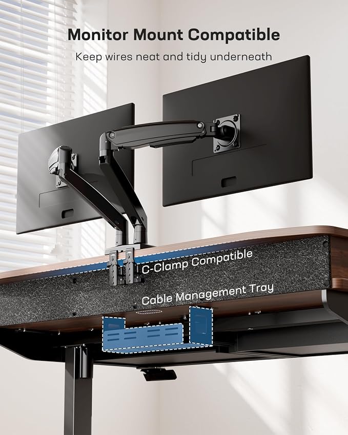HUANUO 48 x 30 inch Electric Standing Desk - Image 6