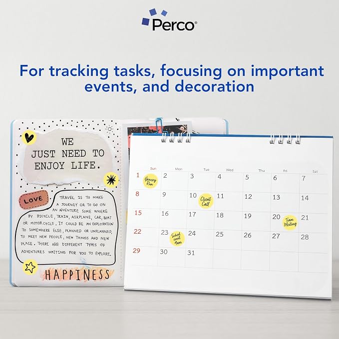 Perco Metallic Gold 1-Inch Perforated Circle Dot Sticker Labels — 10 Rolls - Image 3
