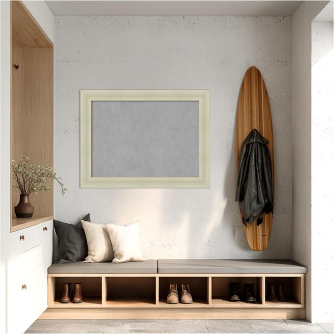 Amanti Art Silver Framed Magnetic Board 25x33 Medium Vision Board - Image 8
