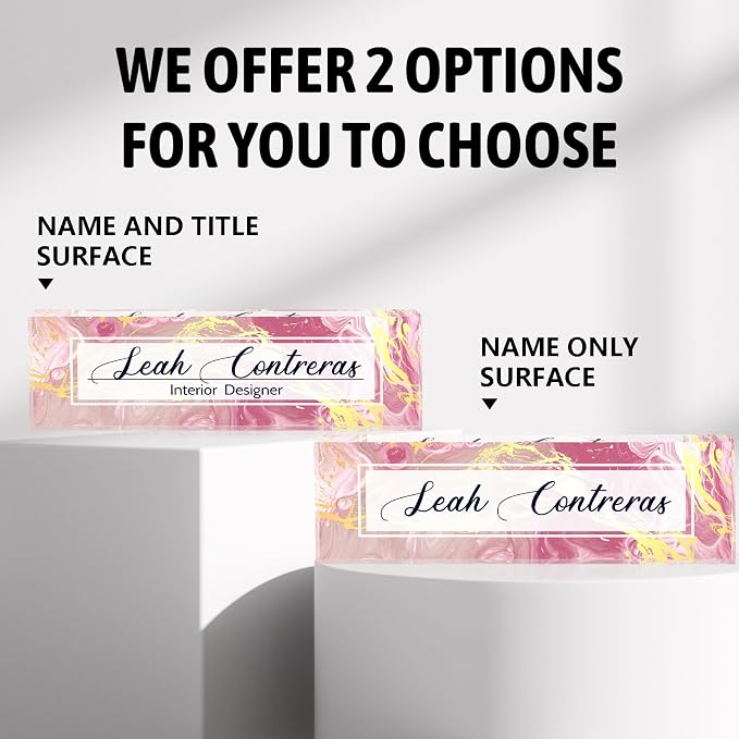AZUFEMOS Personalized Name Plate - Image 5