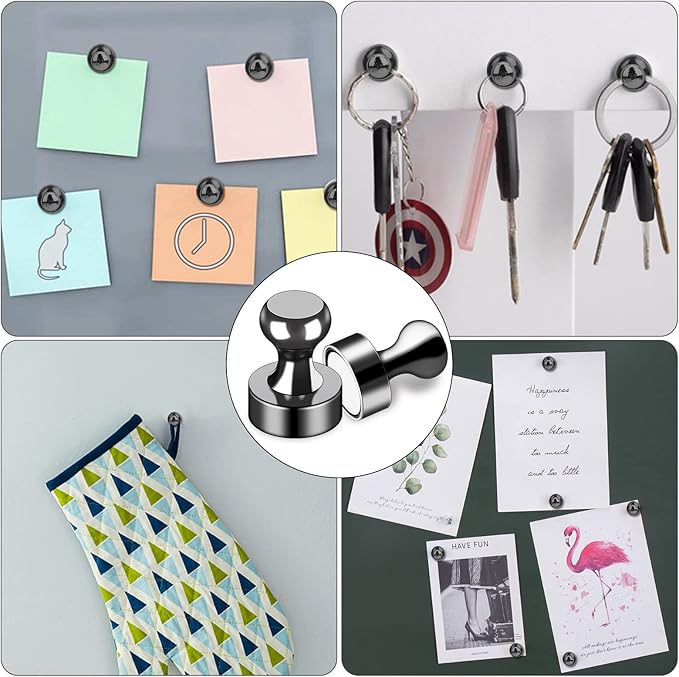 LOVIMAG Fridge Magnets 30Pcs Refrigerator Whiteboard Small Strong Magnet - Image 2