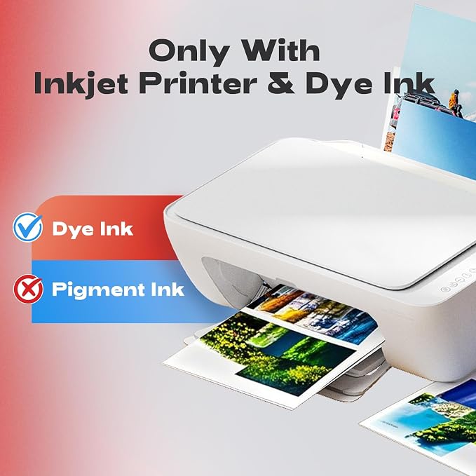 HARTWII 220 Sheets Photo Paper Glossy Inkjet 8.5x11 44lb 160Gsm A4 Letter Size - Image 3