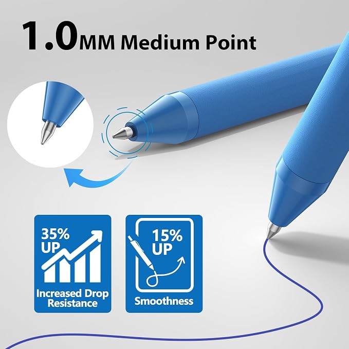 JIMMIDDA 52 Pcs Pens Bulk - Image 2