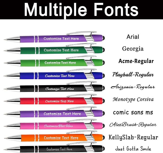XJone Custom Pens Bulk Personalized Ballpoint Pen - Image 4