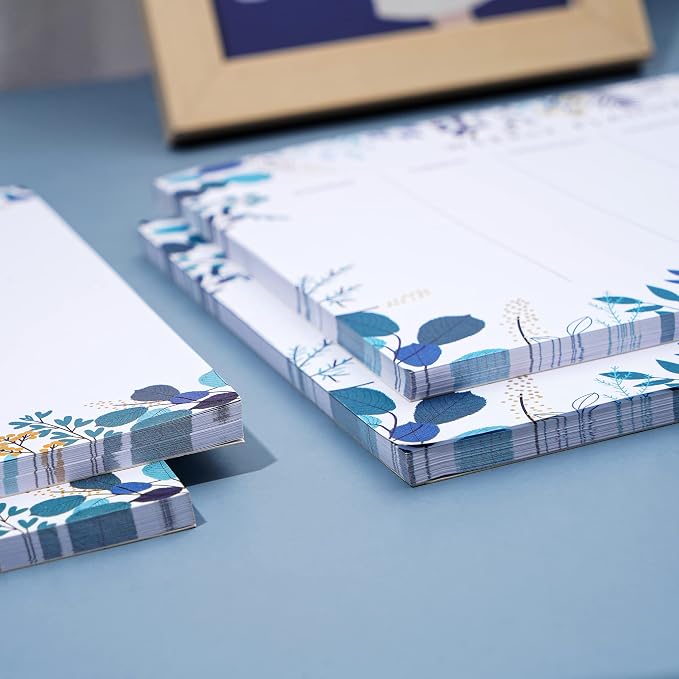 2 Pack Weekly Planner Notepad Tear Off Set of 2 Weekly Calendar Pad 52 Undated - Image 5