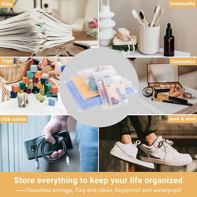 Svaldo Poly T-Shirt Packaging Bags, Resealable Apparel - Image 5