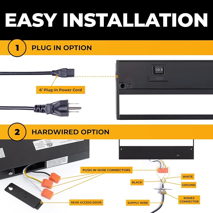 LED Under Cabinet Lighting Hardwired - Image 4