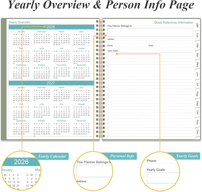 2026 Planner - Planner 2026 from January 2026 to December 2026 - Image 5