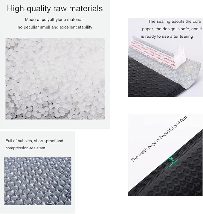 Shipping Bubble Mailers MEIANJU Padded Poly Mailer Envelopes L15xW12.5 inch - Image 3