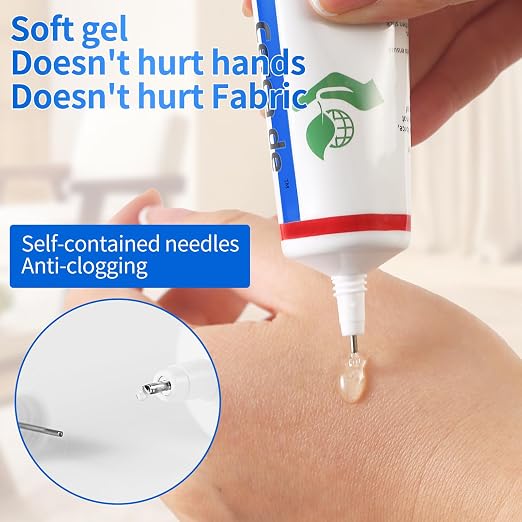 Cerca de Fabric Glue，Mighty mend Liquid Stitch Fabric - Image 6