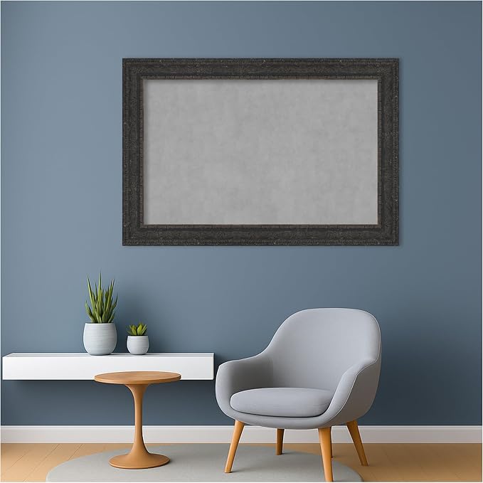 Amanti Art Black Framed Magnetic Board 25x37 Large Vision Board - Image 5