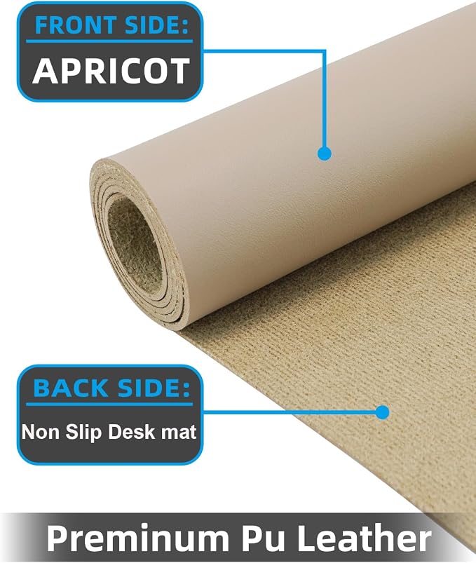 Extra Large Desk pad, Leather Desk Pad Protector, Office Desk Mat, Mouse Pad - Image 2