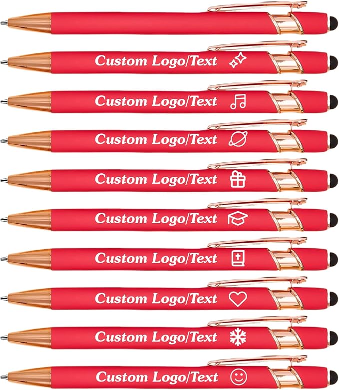 CRME Personalized Pens with Stylus Custom Pens in Bulk Customized Engraved with by Unknown