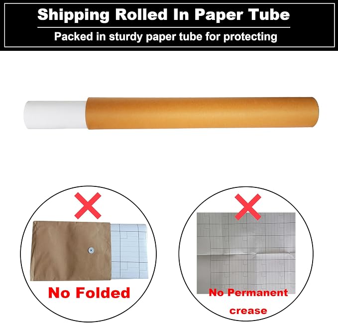 Extra Large Property Management Make Ready White Board, 36X45 Inch Big Dry - Image 7
