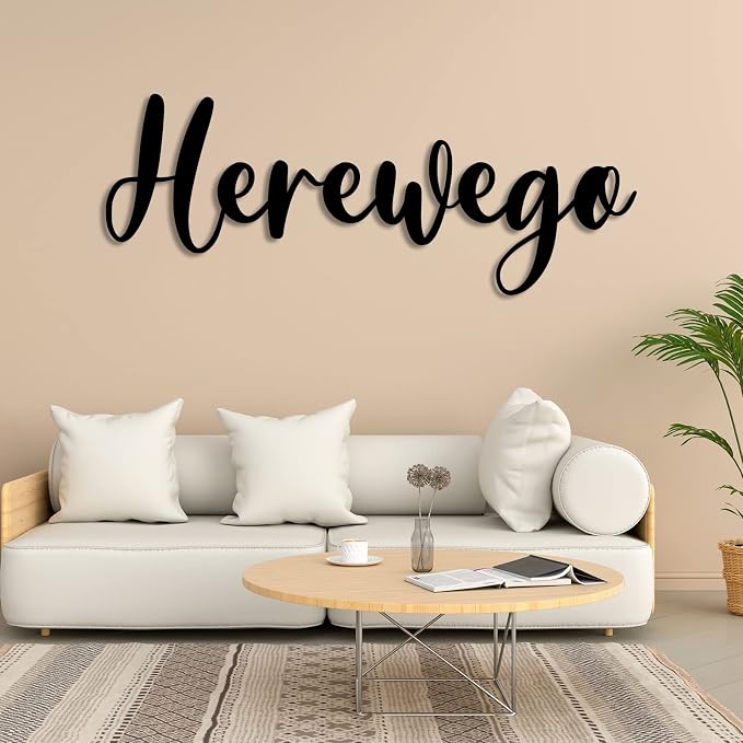 Custom Metal Words Custom Nursery Name Script Metal Sign Baby Name Sign - Image 8