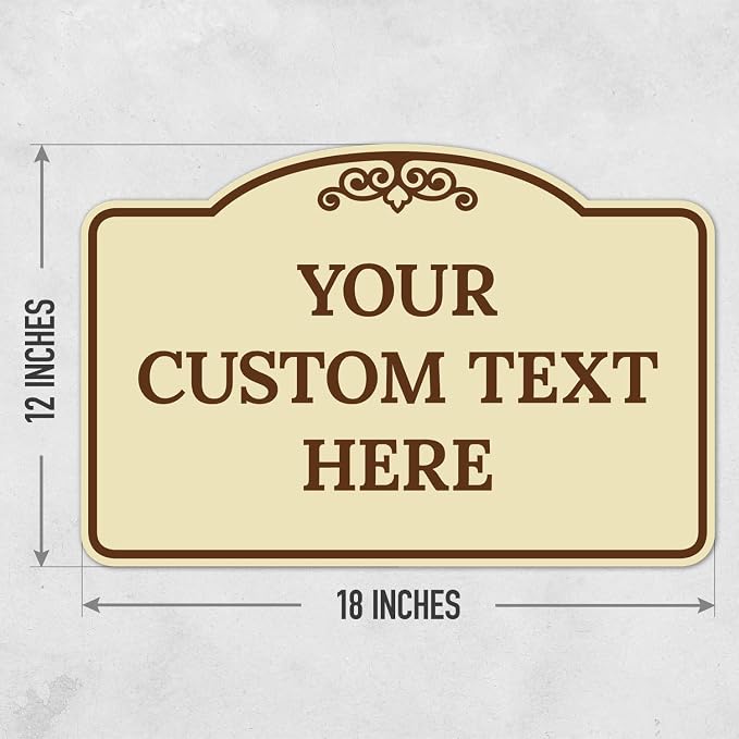 Custom Decorative Sign, Personalized Metal Sign - Image 3