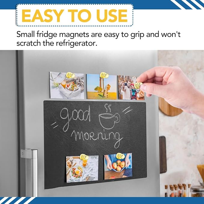 LOVIMAG Fridge Magnets 25 Pcs Refrigerator Whiteboard Small Strong Magnet - Image 6