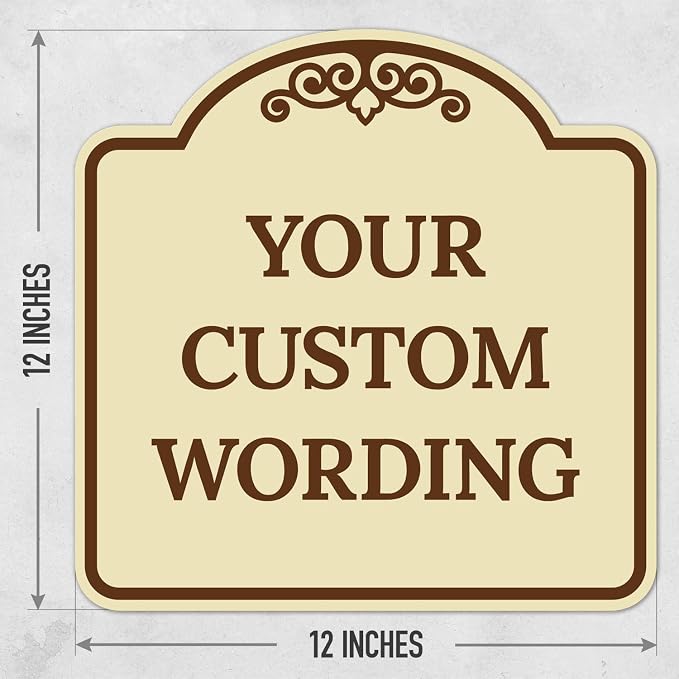 Custom Decorative Sign, Personalized Metal Sign - Image 3