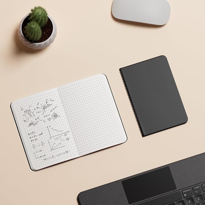 XYark Dot Grid Pocket Notebooks, 20 Pack Mini Notebook Bulk, 3.5x5.5 inch - Image 3
