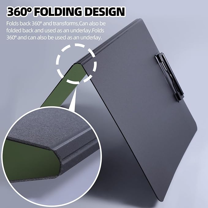 FRETONBA Clipboard Folder, A4 Foldable Clipboard - Image 4