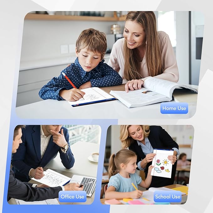WritePads Legal Pad 8.5 x 11 Note Pad, Wide Ruled Writing Pad, 50 Sheets Per Pad - Image 7