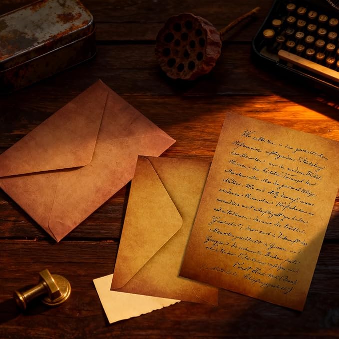 Stationary Paper and Envelopes, Letter Writing Stationery Set, Includes Vintage - Image 5