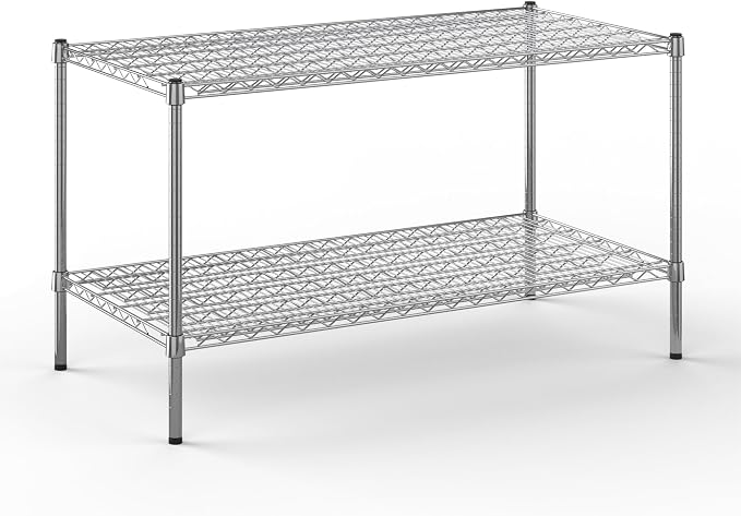 Regal Altair 24" Deep x 48" Wide x 27" Height Wire Shelving Kit | 2-Tier | NSF by Regal+Altair