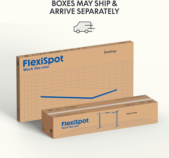 FLEXISPOT EN1 Bamboo Standing Desk, 55 x 28 Inches Whole-Piece Electric Height - Image 9